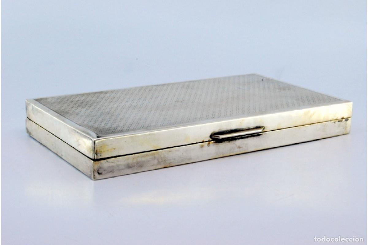 Antig&uuml;edades: Caja de tabaco, plata - Foto 7