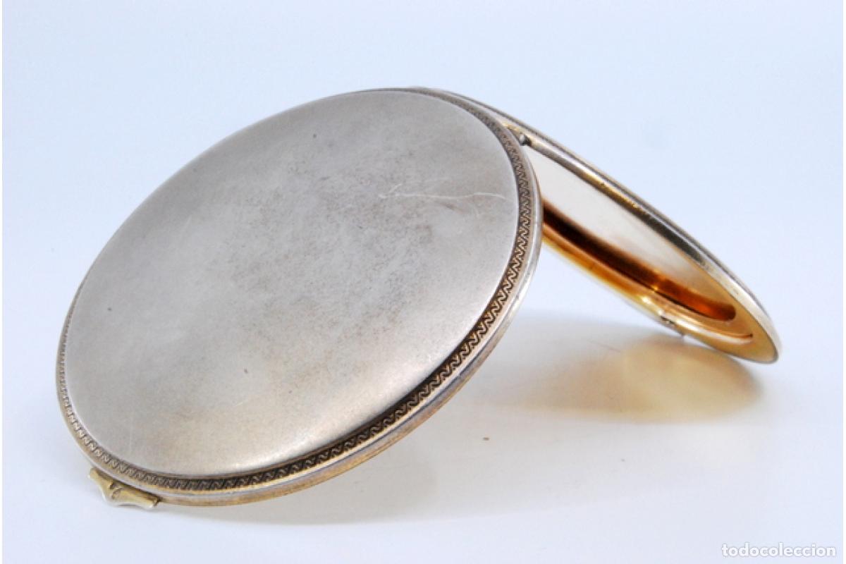 Antig&uuml;edades: Estuche de belleza plateado - Foto 2