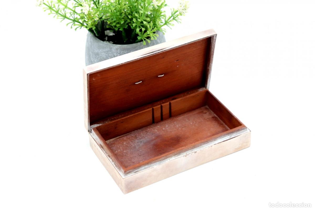 Antig&uuml;edades: Caja de tabaco, plata - Foto 3