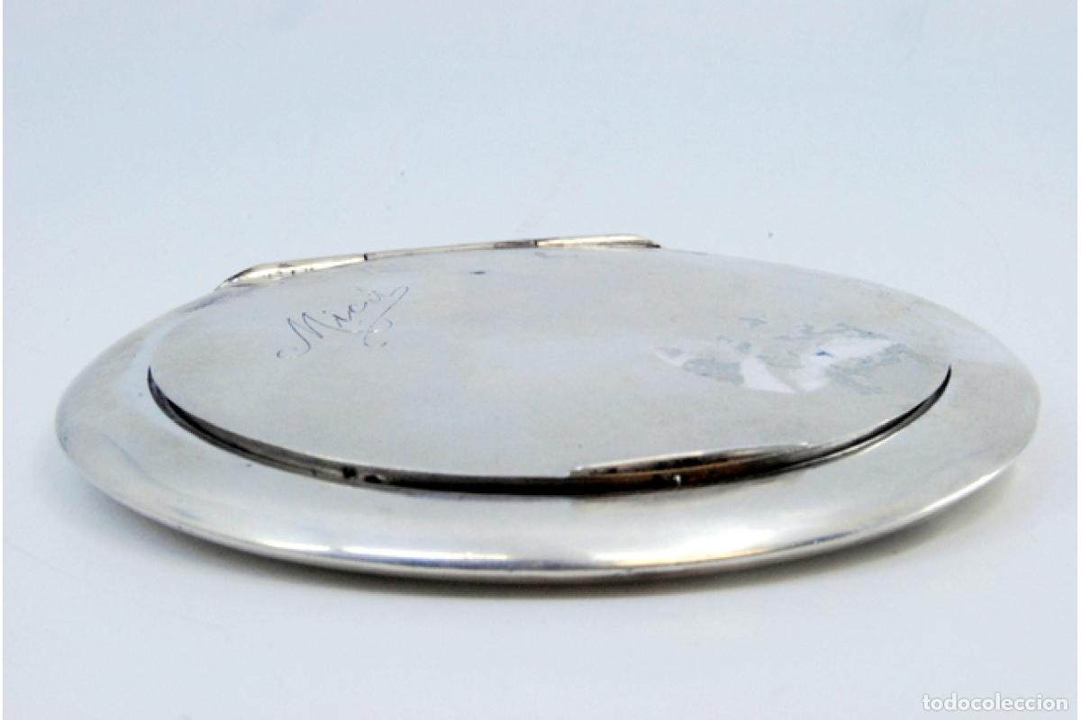 Antig&uuml;edades: Estuche de belleza plateado - Foto 7