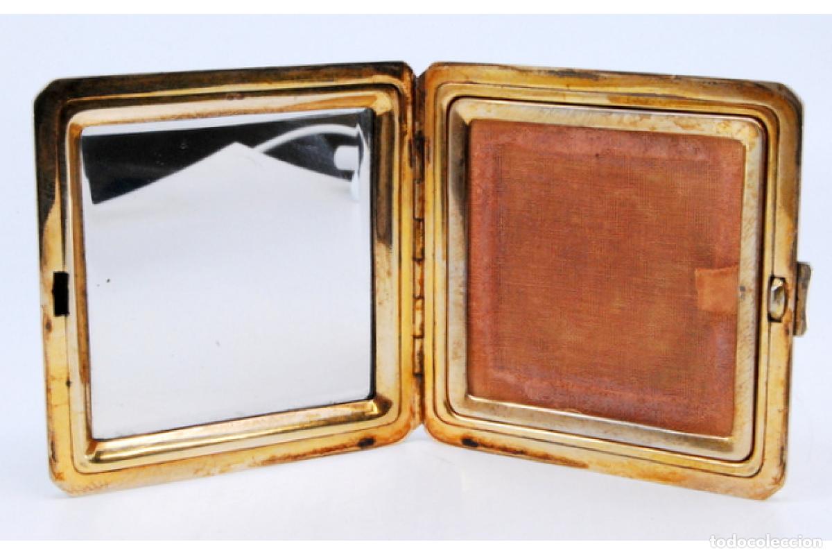 Antig&uuml;edades: Estuche de belleza, en plata dorada - Foto 7