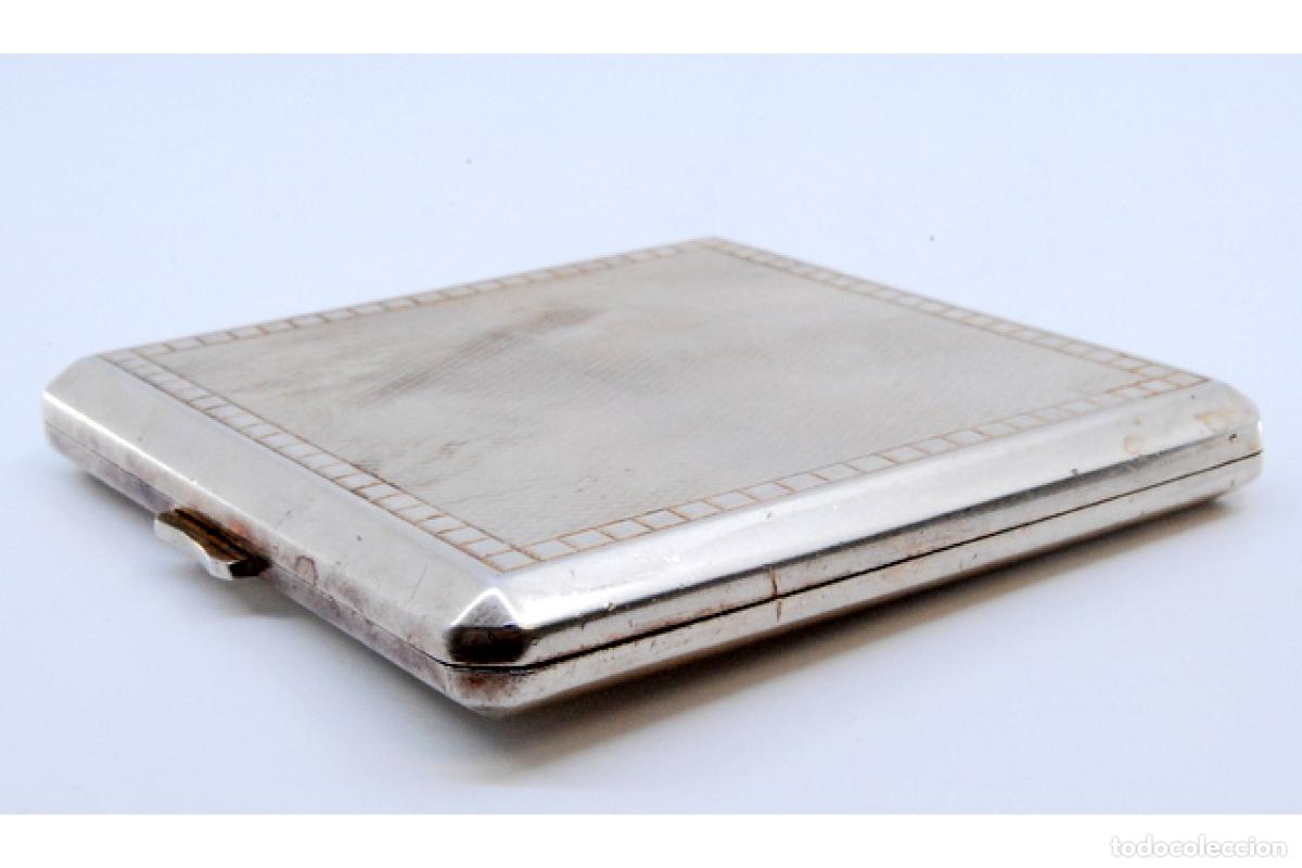 Antig&uuml;edades: Estuche de belleza, en plata dorada - Foto 10