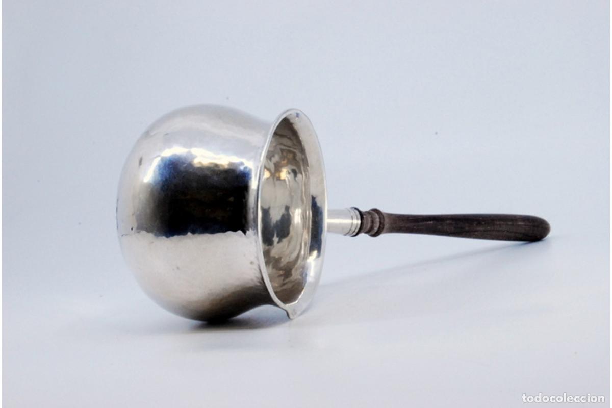 Antig&uuml;edades: cazuela de plata - Foto 2