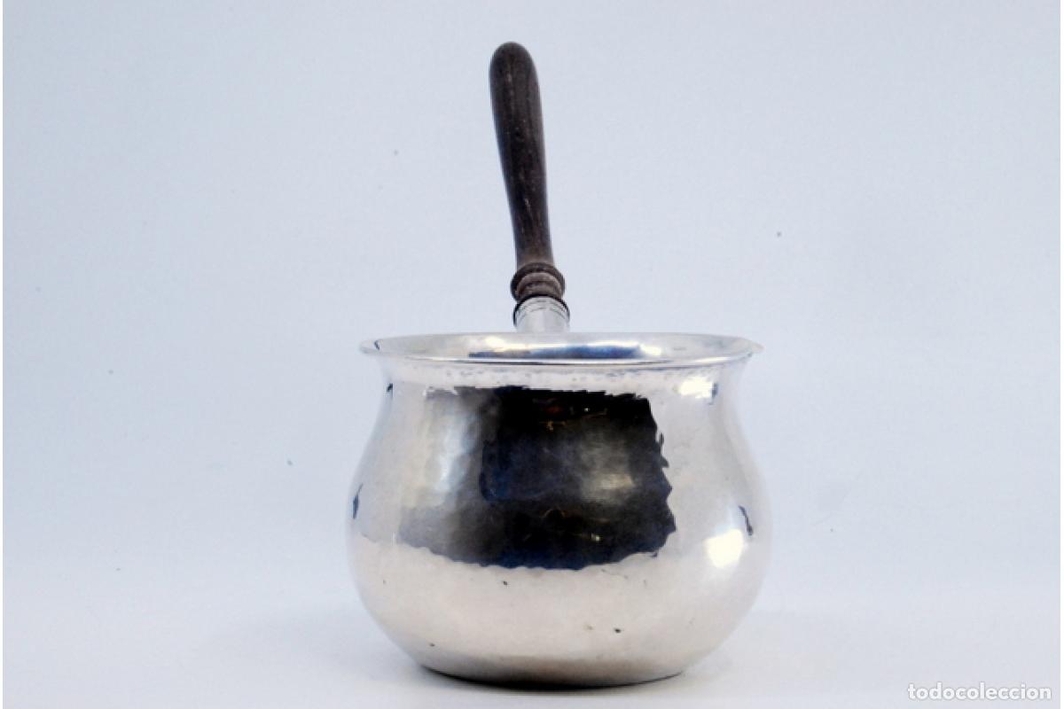 Antig&uuml;edades: cazuela de plata - Foto 3