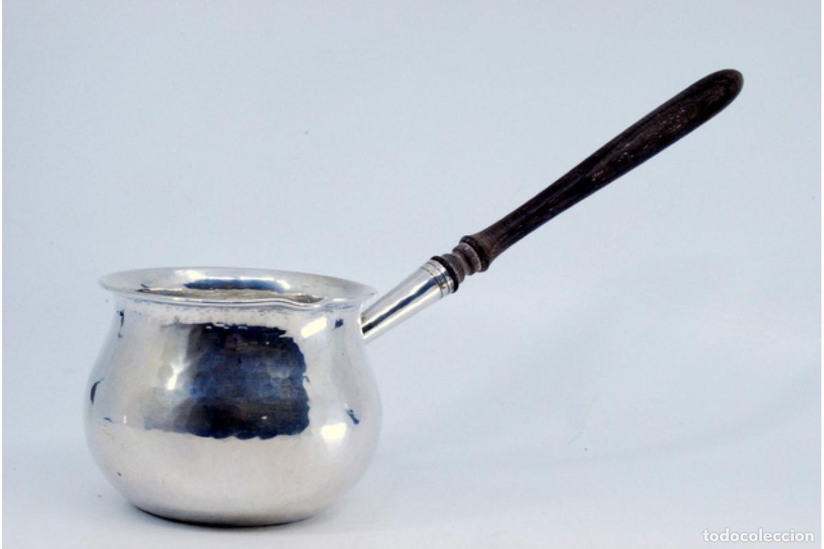 Antig&uuml;edades: cazuela de plata - Foto 4