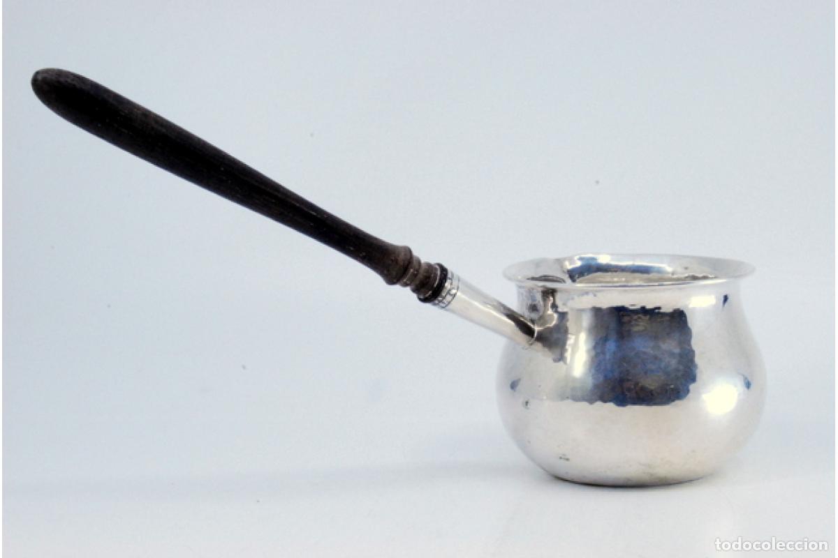 Antig&uuml;edades: cazuela de plata - Foto 5