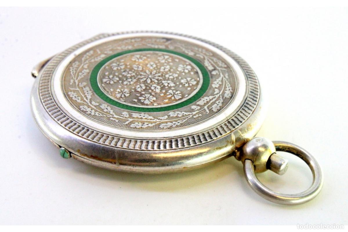 Antig&uuml;edades: Estuche de belleza plateado - Foto 7