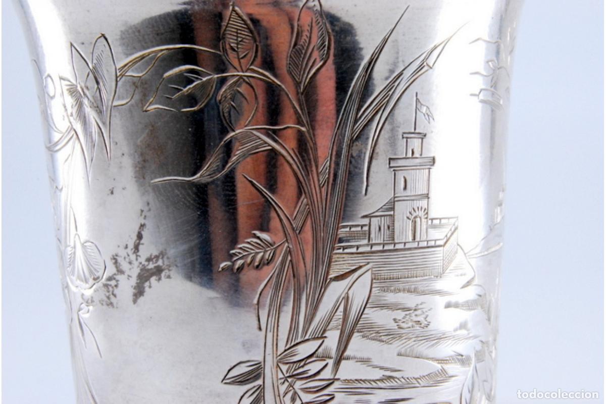 Antig&uuml;edades: C&aacute;liz de plata - Foto 2