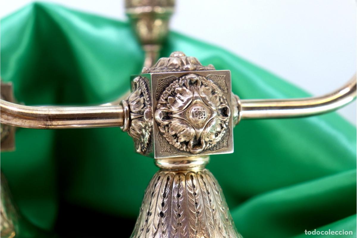Antig&uuml;edades: Candelabros de plata - Foto 6