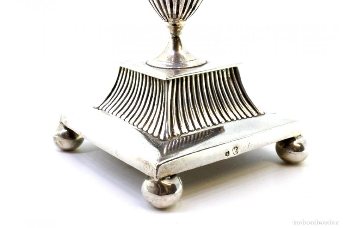Antig&uuml;edades: Candelabros de plata - Foto 5