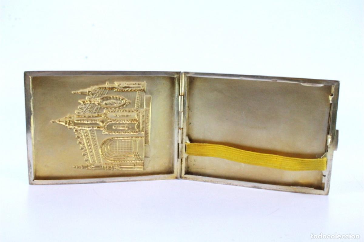 Antig&uuml;edades: Caja de cigarrillos, plateada - Foto 4