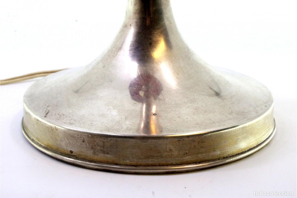 Antig&uuml;edades: L&aacute;mpara de plata - Foto 4