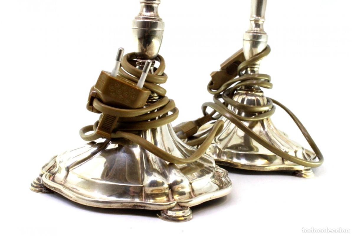 Antig&uuml;edades: Candelabros de plata - Foto 5