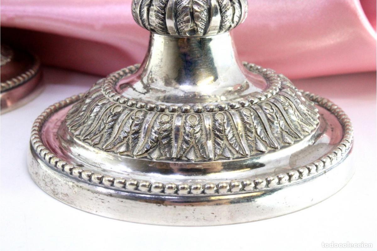 Antig&uuml;edades: Candelabros de plata - Foto 10