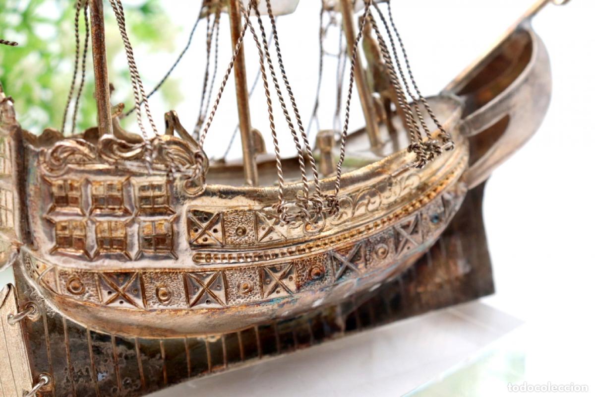 Antig&uuml;edades: Barco de plata - Foto 7