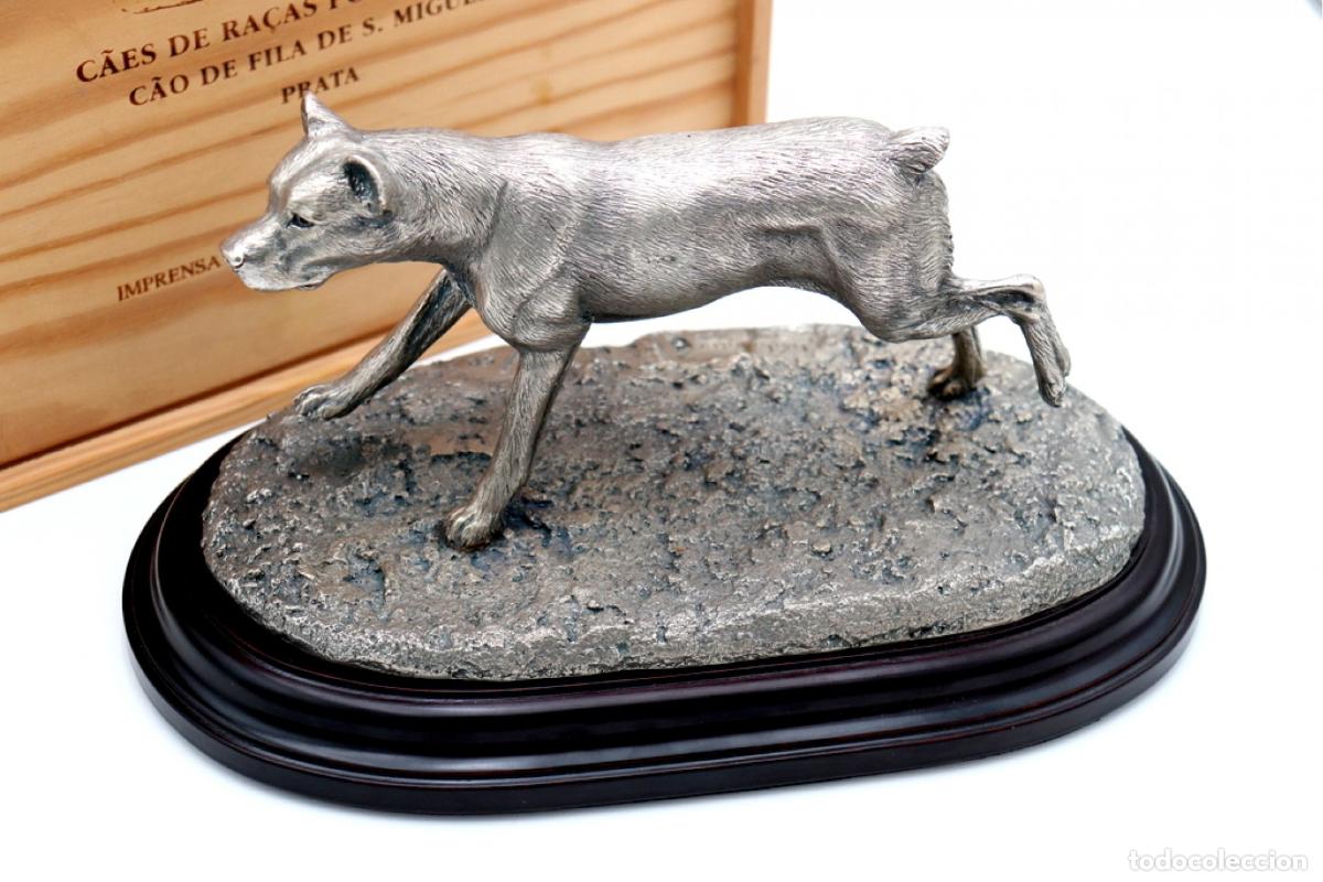 Antig&uuml;edades: Perro plateado - Foto 2