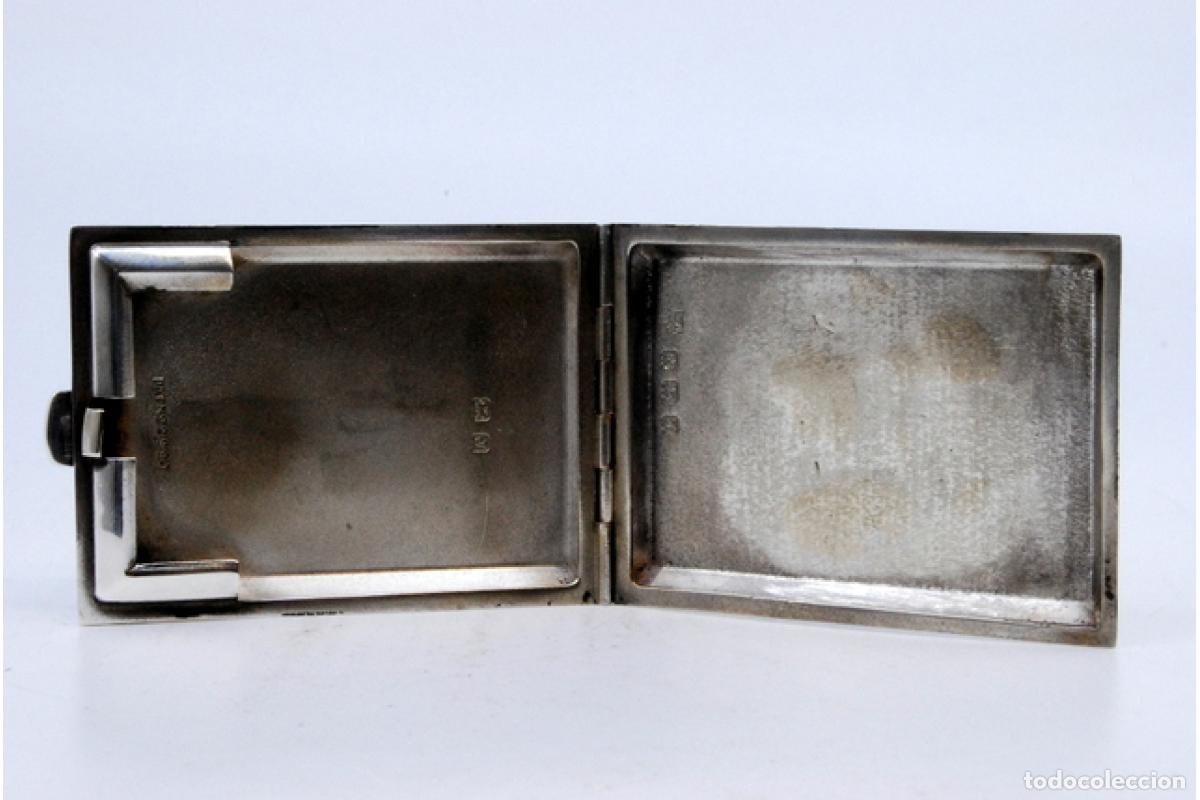 Antig&uuml;edades: Caja de cerillas de plata - Foto 2