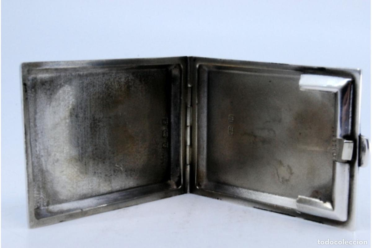 Antig&uuml;edades: Caja de cerillas de plata - Foto 4