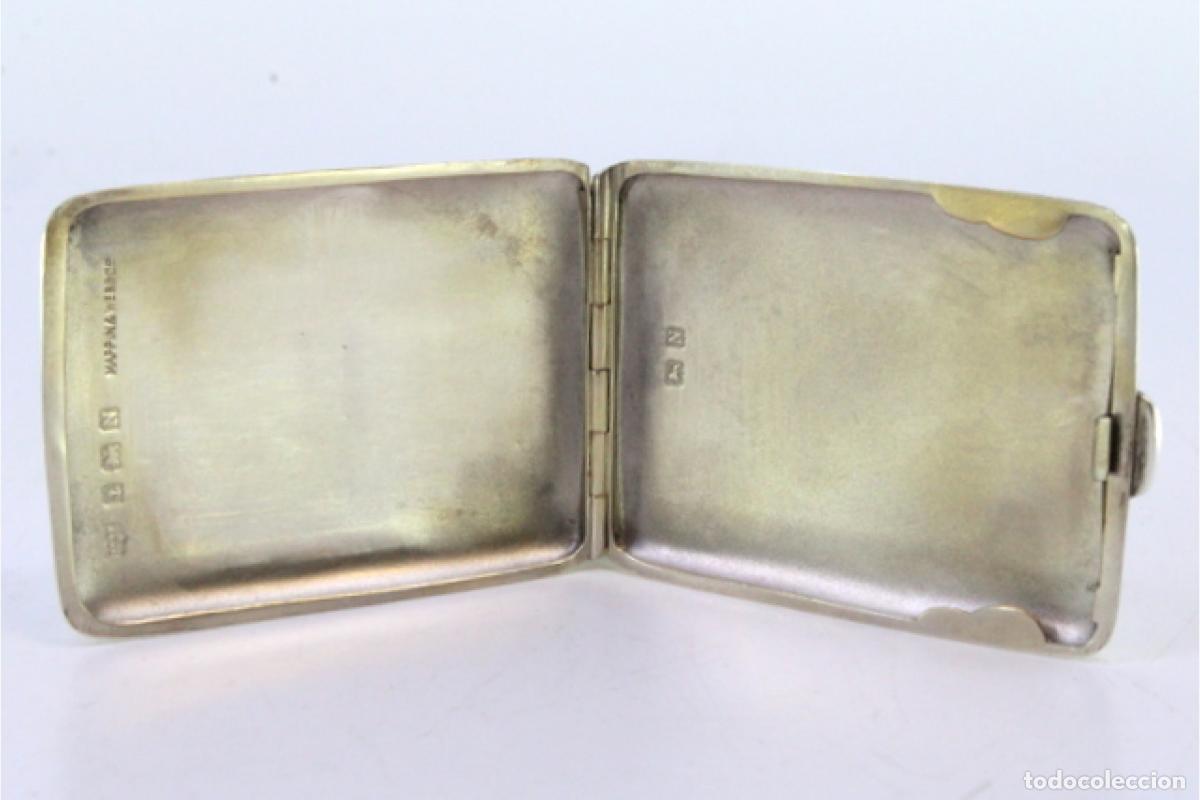 Antig&uuml;edades: Caja de cerillas de plata - Foto 5