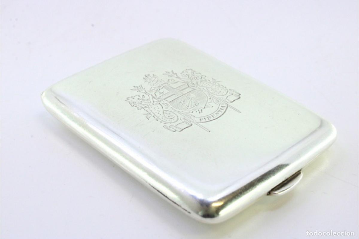 Antig&uuml;edades: Caja de cerillas de plata - Foto 7