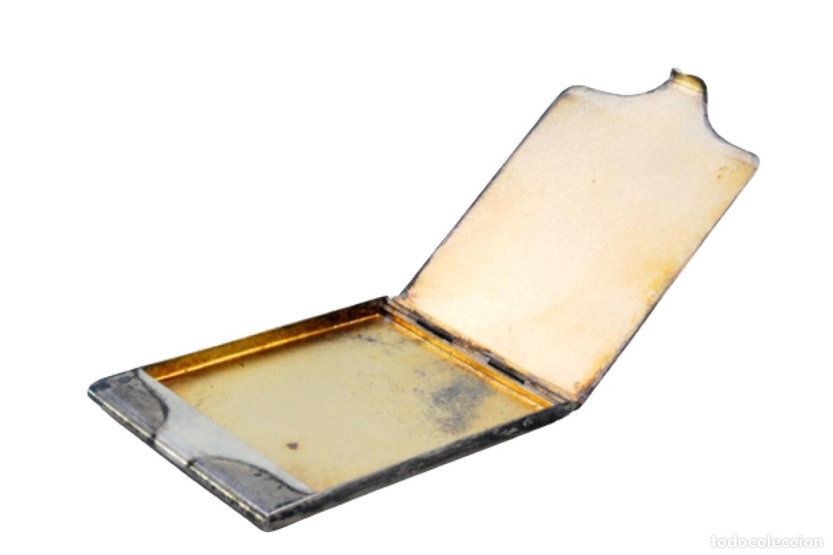 Antig&uuml;edades: Caja de cerillas de plata - Foto 1