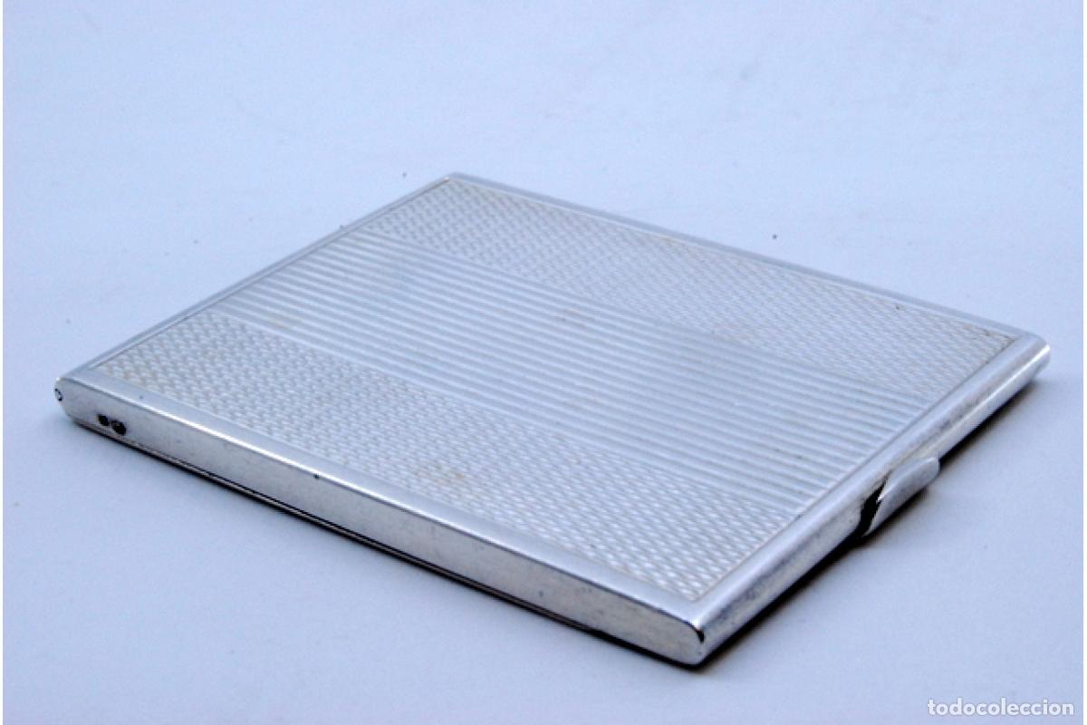 Antig&uuml;edades: Caja de cerillas de plata - Foto 3