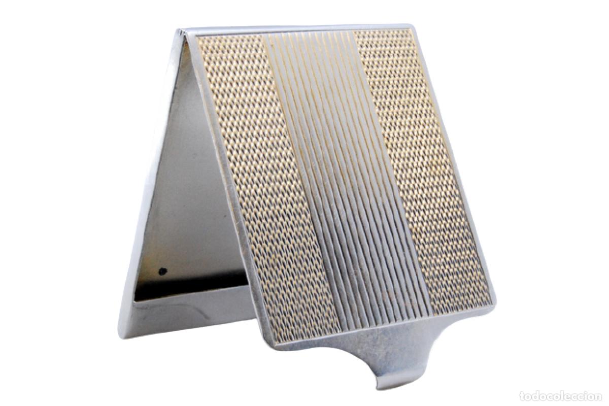 Antig&uuml;edades: Caja de cerillas de plata - Foto 1