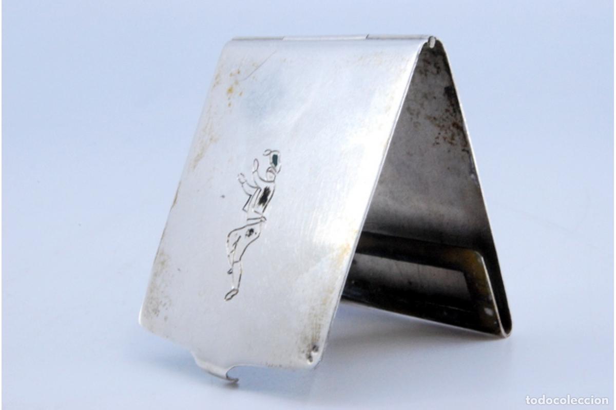 Antig&uuml;edades: Caja de cerillas de plata - Foto 9