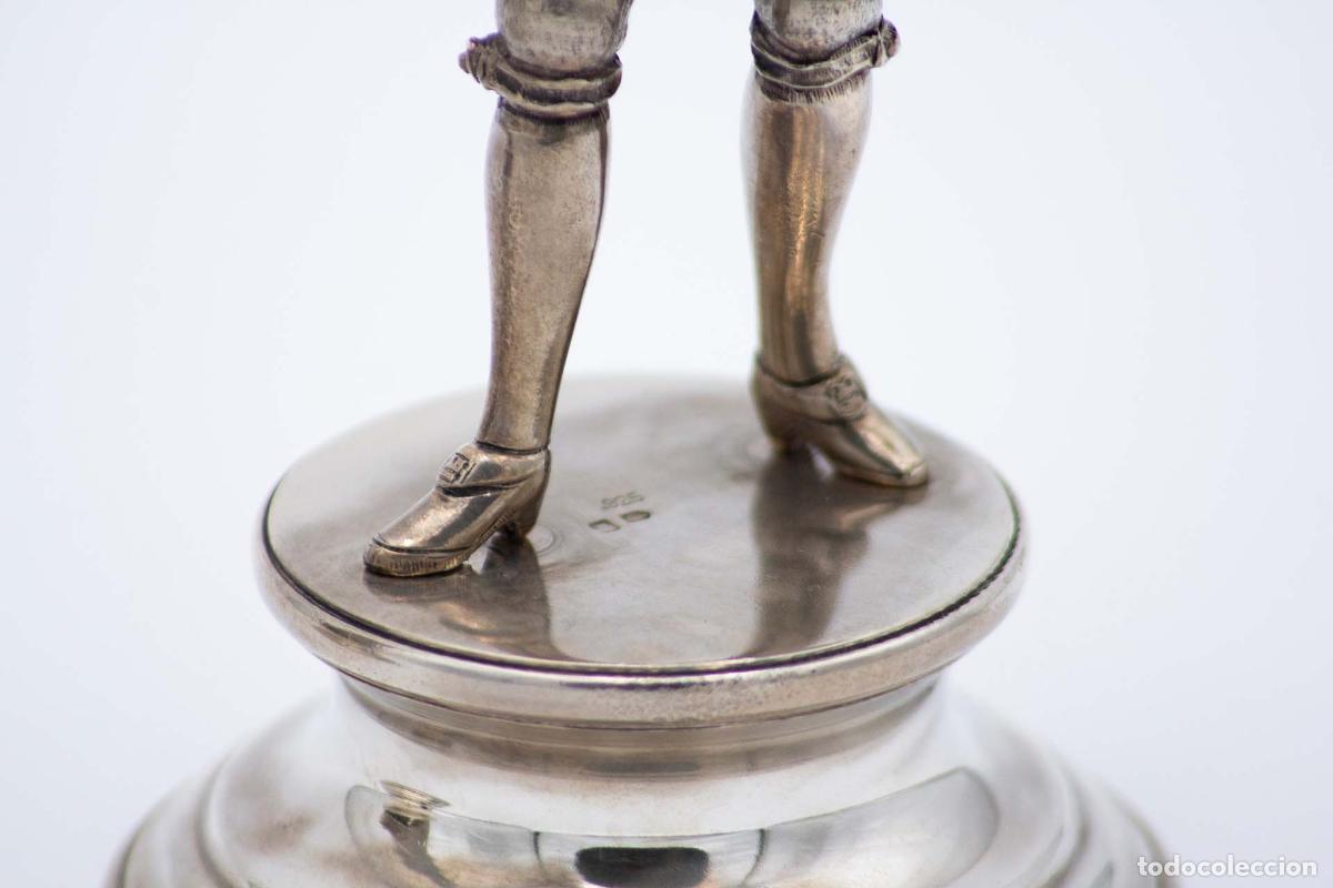 Antig&uuml;edades: Pareja bailando en plata - Foto 4