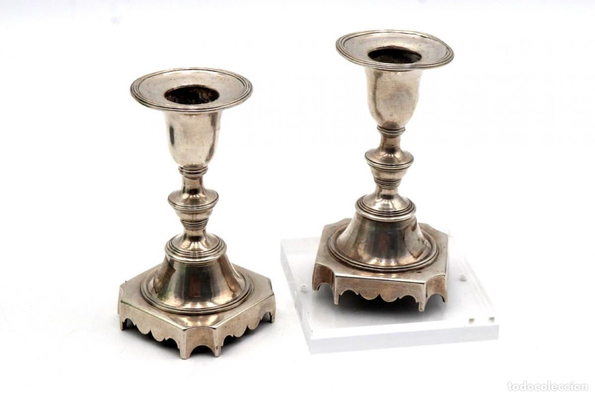 Antig&uuml;edades: Candelabros de plata - Foto 3