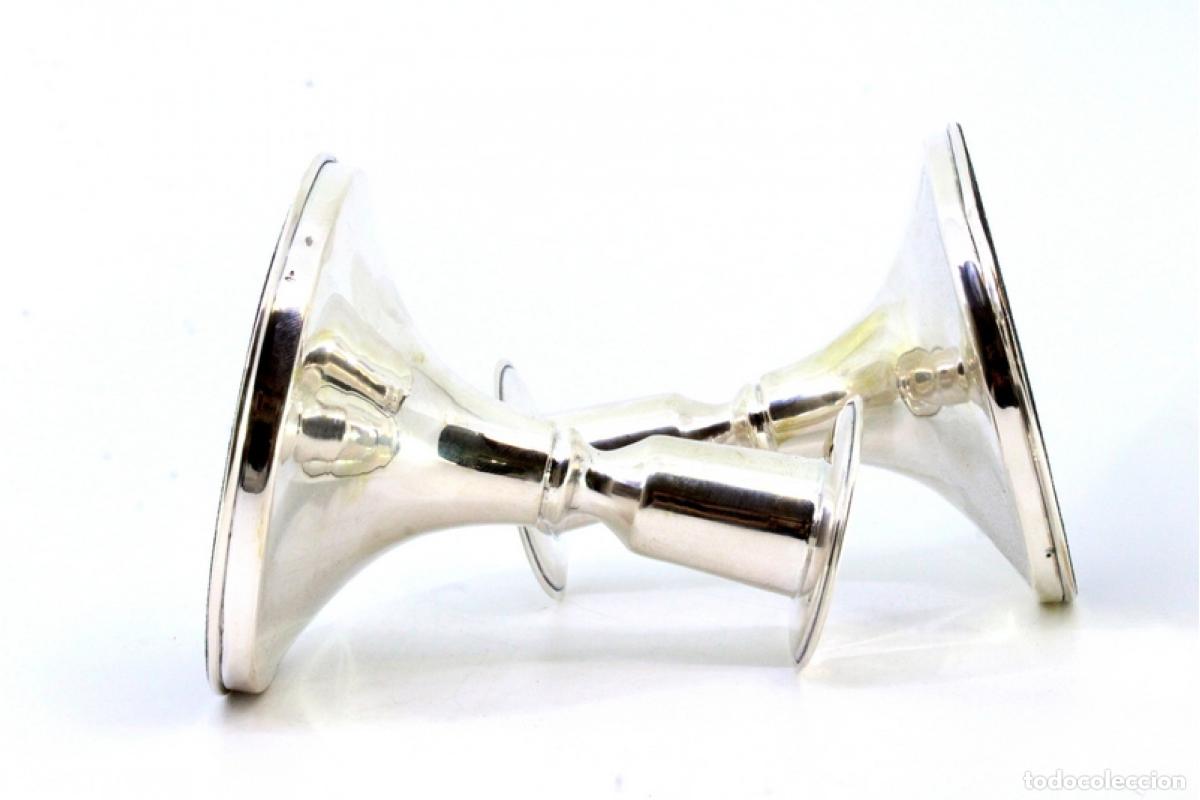 Antig&uuml;edades: Candelabros de plata - Foto 3