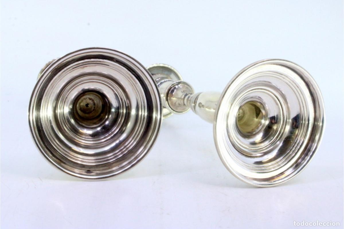 Antig&uuml;edades: Candelabros de plata - Foto 4