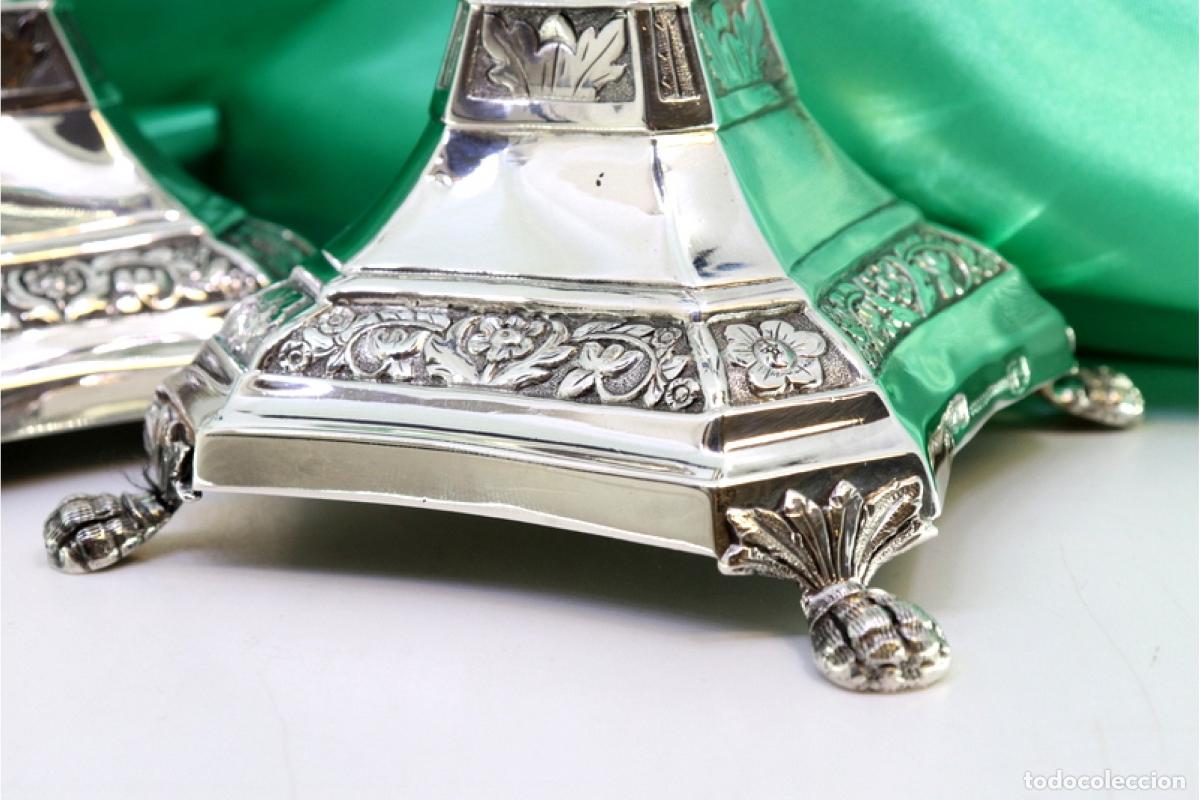 Antig&uuml;edades: Candelabros de plata - Foto 7