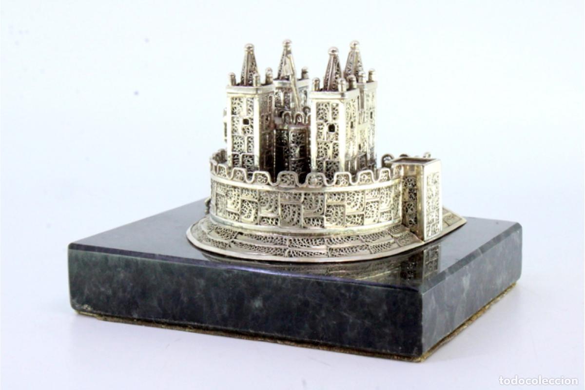 Antig&uuml;edades: Castillo en filigrana de plata - Foto 2