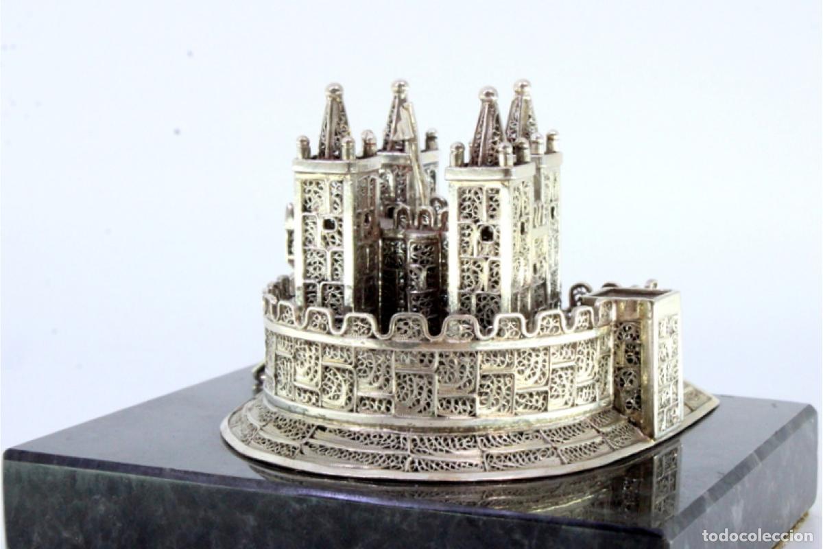 Antig&uuml;edades: Castillo en filigrana de plata - Foto 3