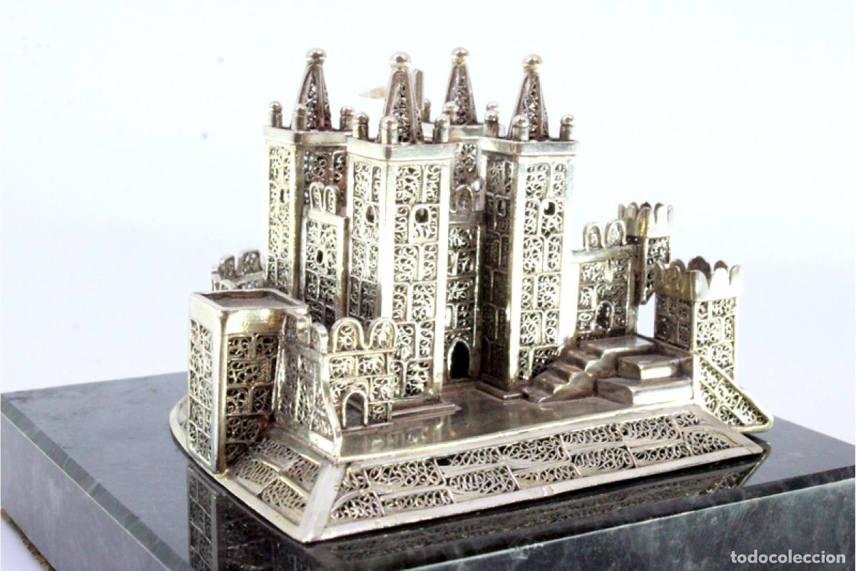 Antig&uuml;edades: Castillo en filigrana de plata - Foto 5