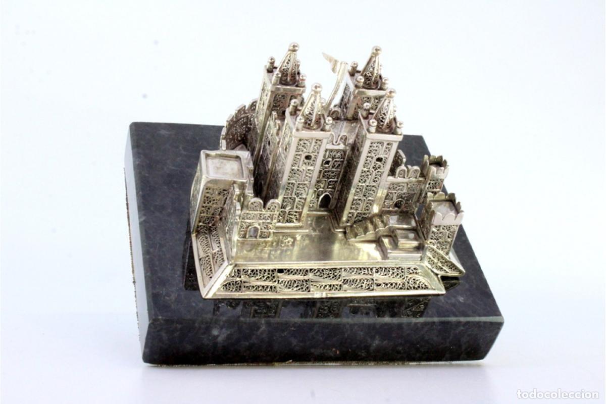 Antig&uuml;edades: Castillo en filigrana de plata - Foto 7