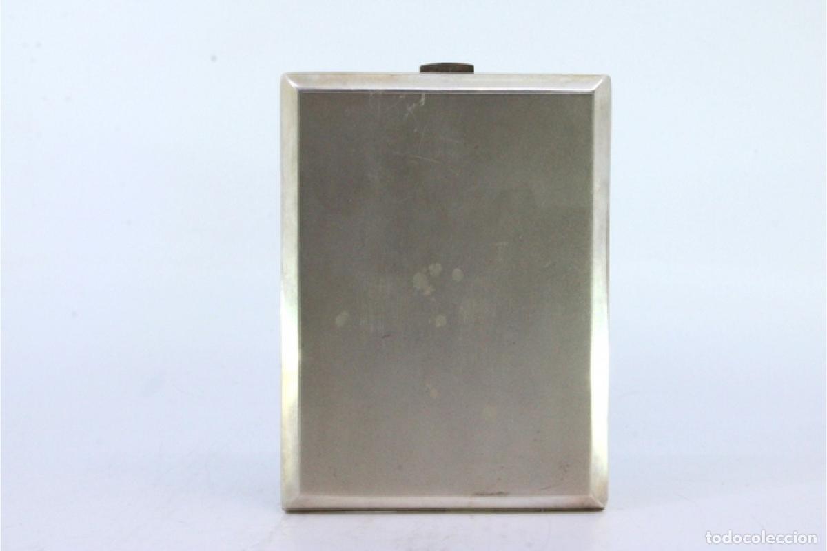 Antig&uuml;edades: Caja de cigarrillos, plateada - Foto 4