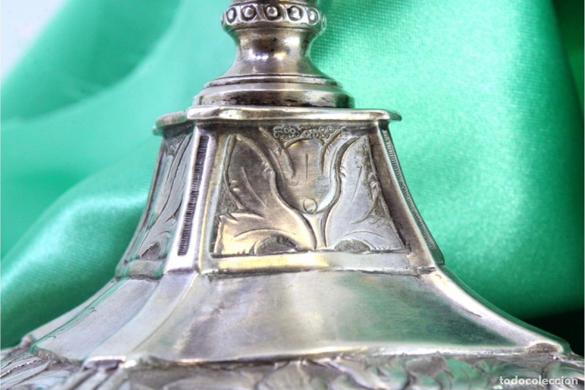 Antig&uuml;edades: Candelabros de plata - Foto 7