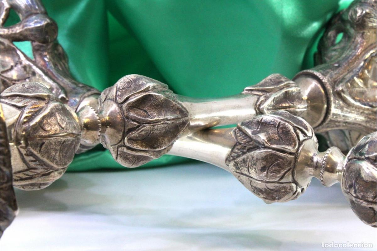 Antig&uuml;edades: Candelabros de plata - Foto 8