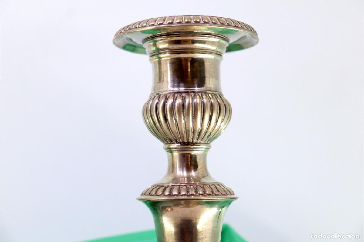 Antig&uuml;edades: Candelabros de plata - Foto 3