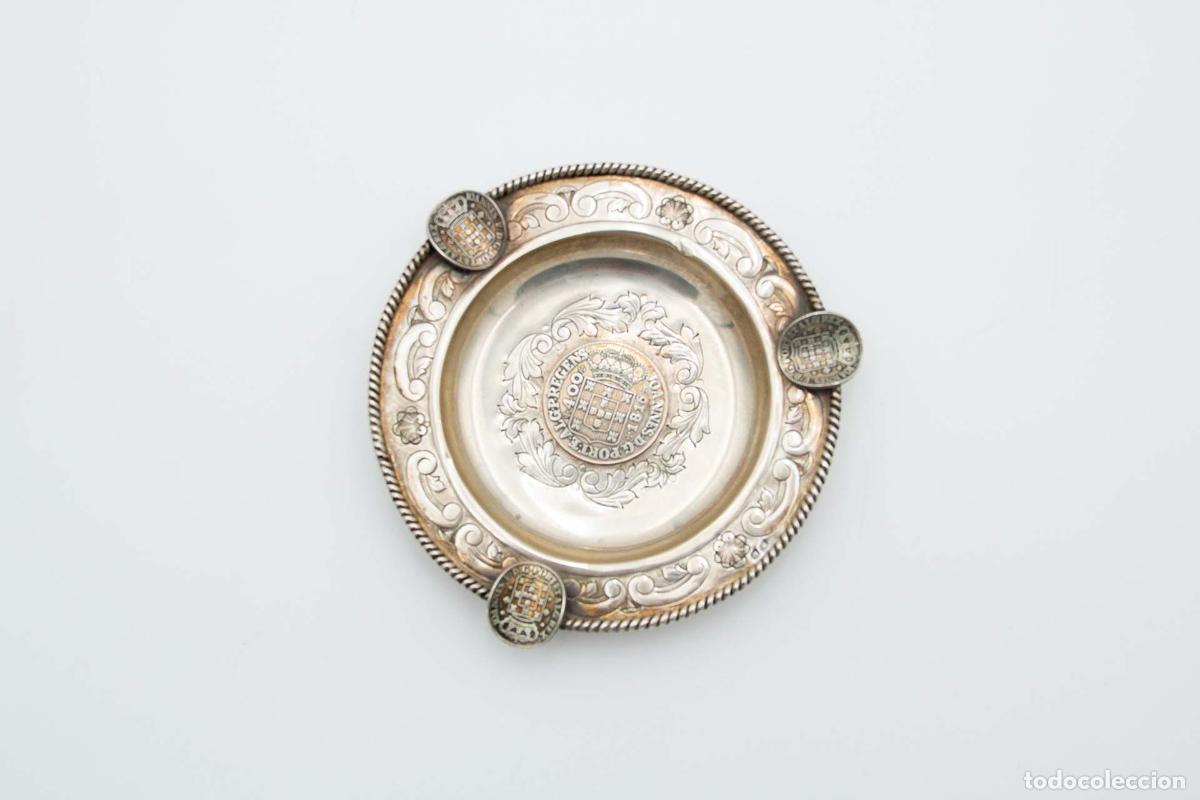 Antig&uuml;edades: Cenicero de plata - Foto 3