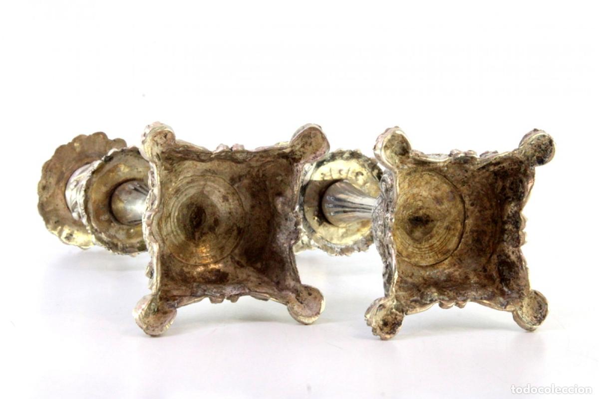 Antig&uuml;edades: Candelabros de plata - Foto 6