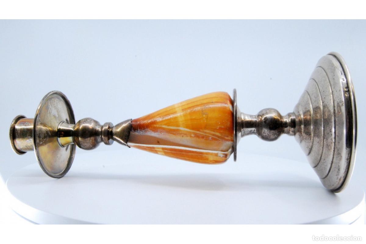 Antig&uuml;edades: candelabro de plata - Foto 2