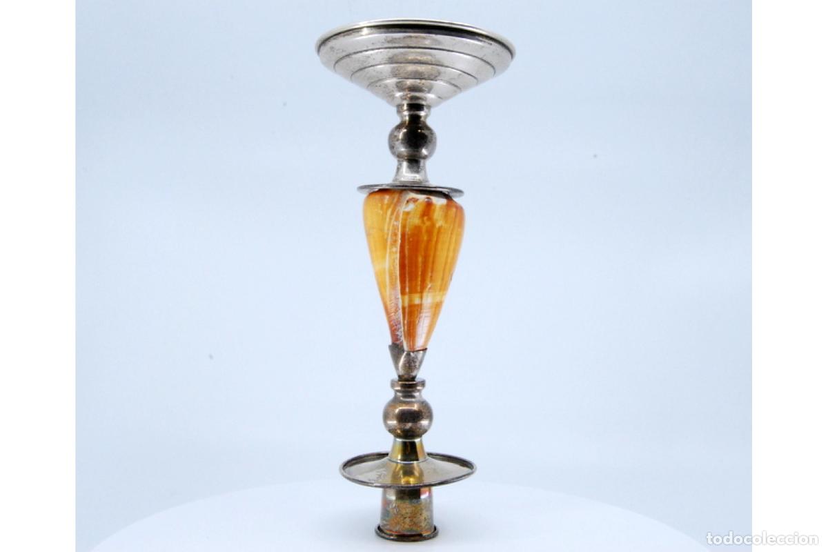 Antig&uuml;edades: candelabro de plata - Foto 3