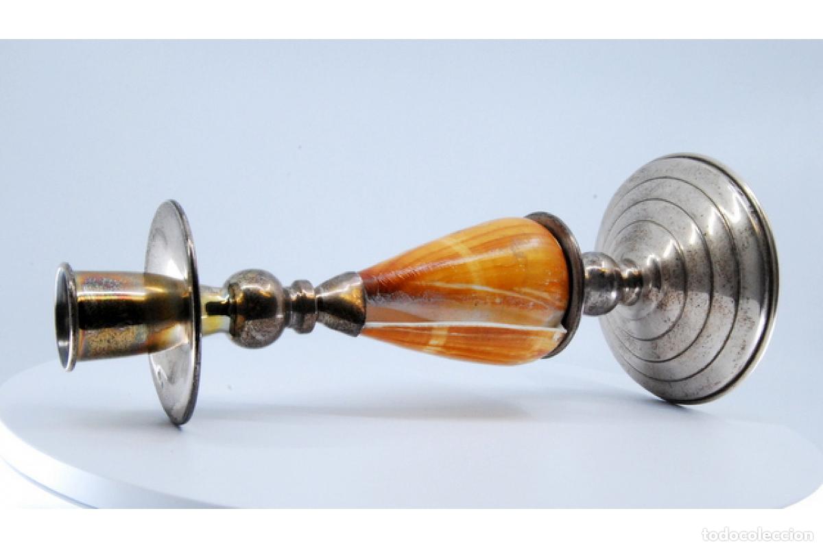 Antig&uuml;edades: candelabro de plata - Foto 6