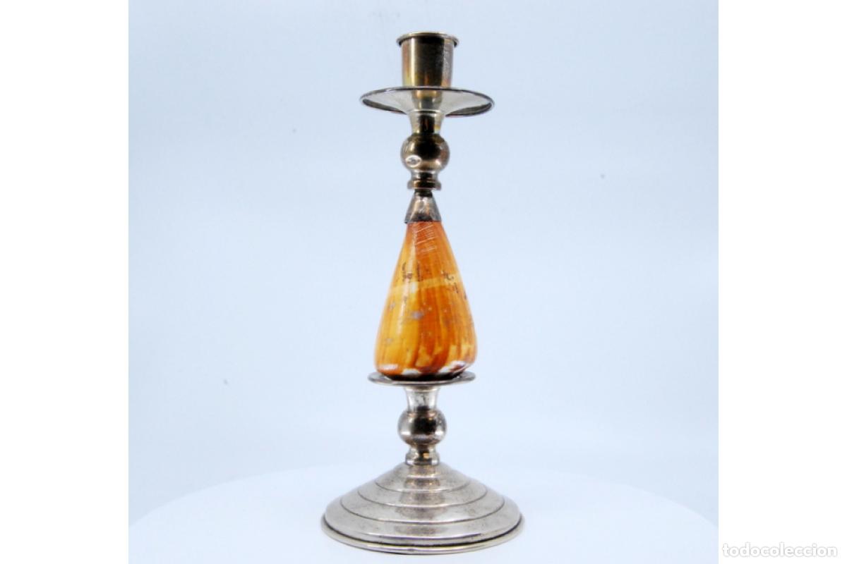 Antig&uuml;edades: candelabro de plata - Foto 7