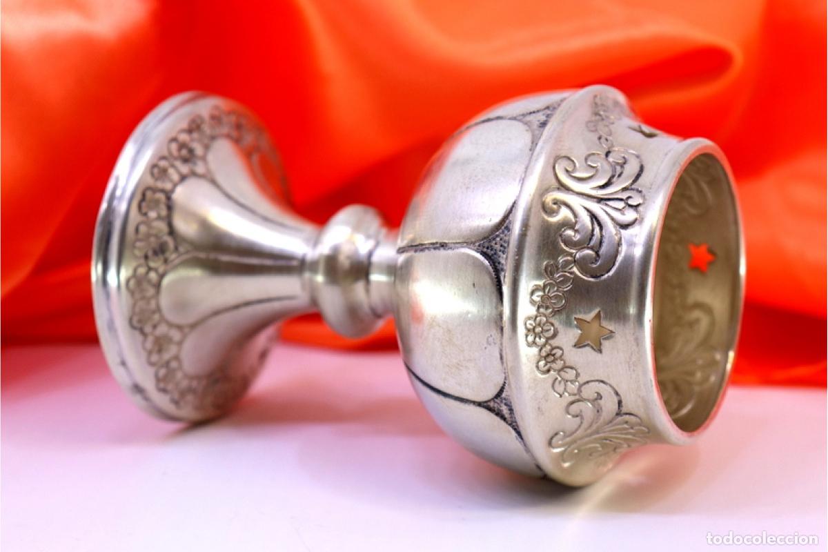 Antig&uuml;edades: candelabro de plata - Foto 4