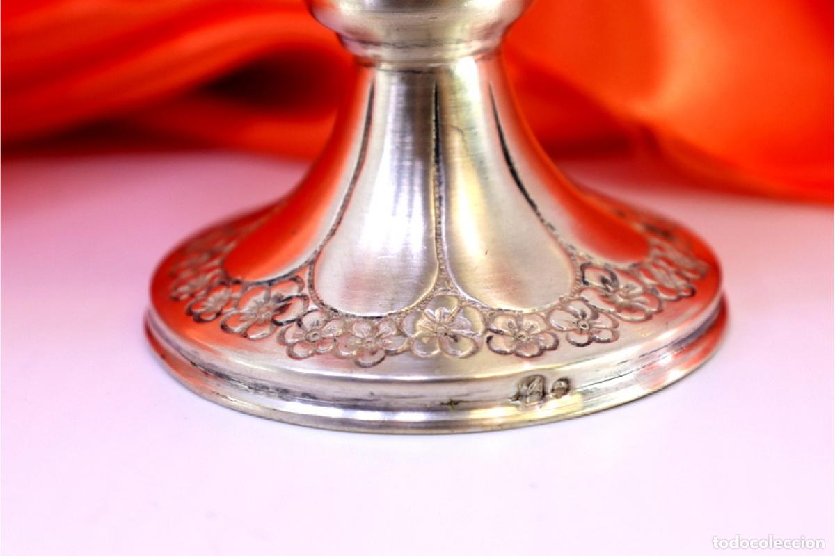 Antig&uuml;edades: candelabro de plata - Foto 5