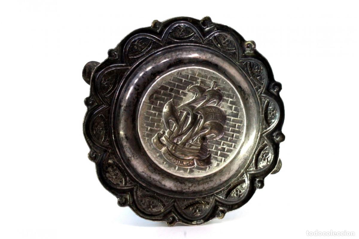 Antig&uuml;edades: Cenicero de plata - Foto 5